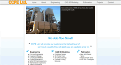 Desktop Screenshot of ccpeltd.com